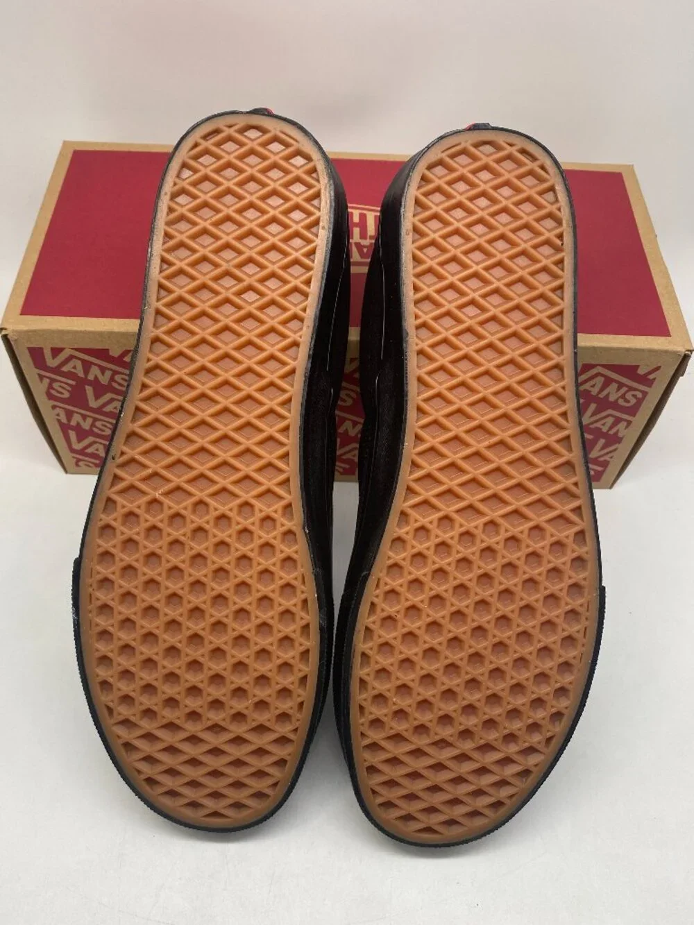 VANS CLASSIC SLIP-ON ALL BLACK US MEN SIZE 11.5